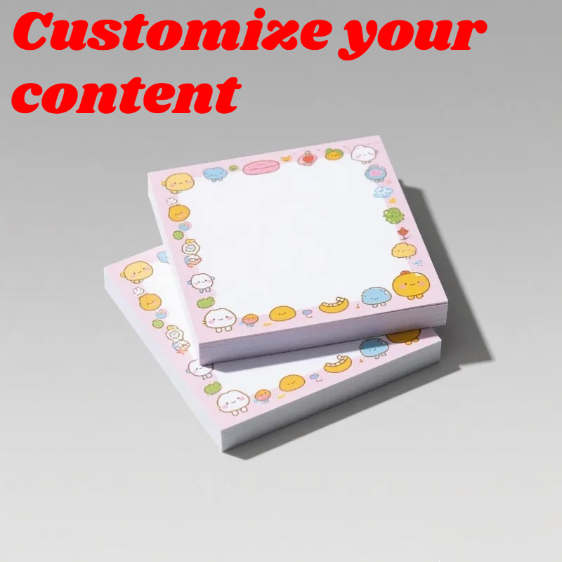 Memo Pad Sticky - 20 шт. 7x7 см персонализированные стикеры-заметки