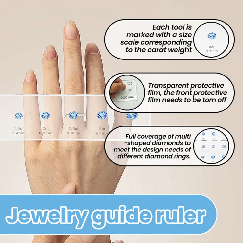 Ruler Set Transparent - Прочная линейка, прозрачная акриловая измерительная линейка,