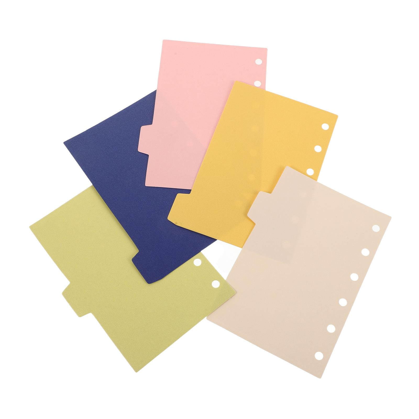 Index Tab Divider - 5 шт. мини-разделителей для папок, прочные