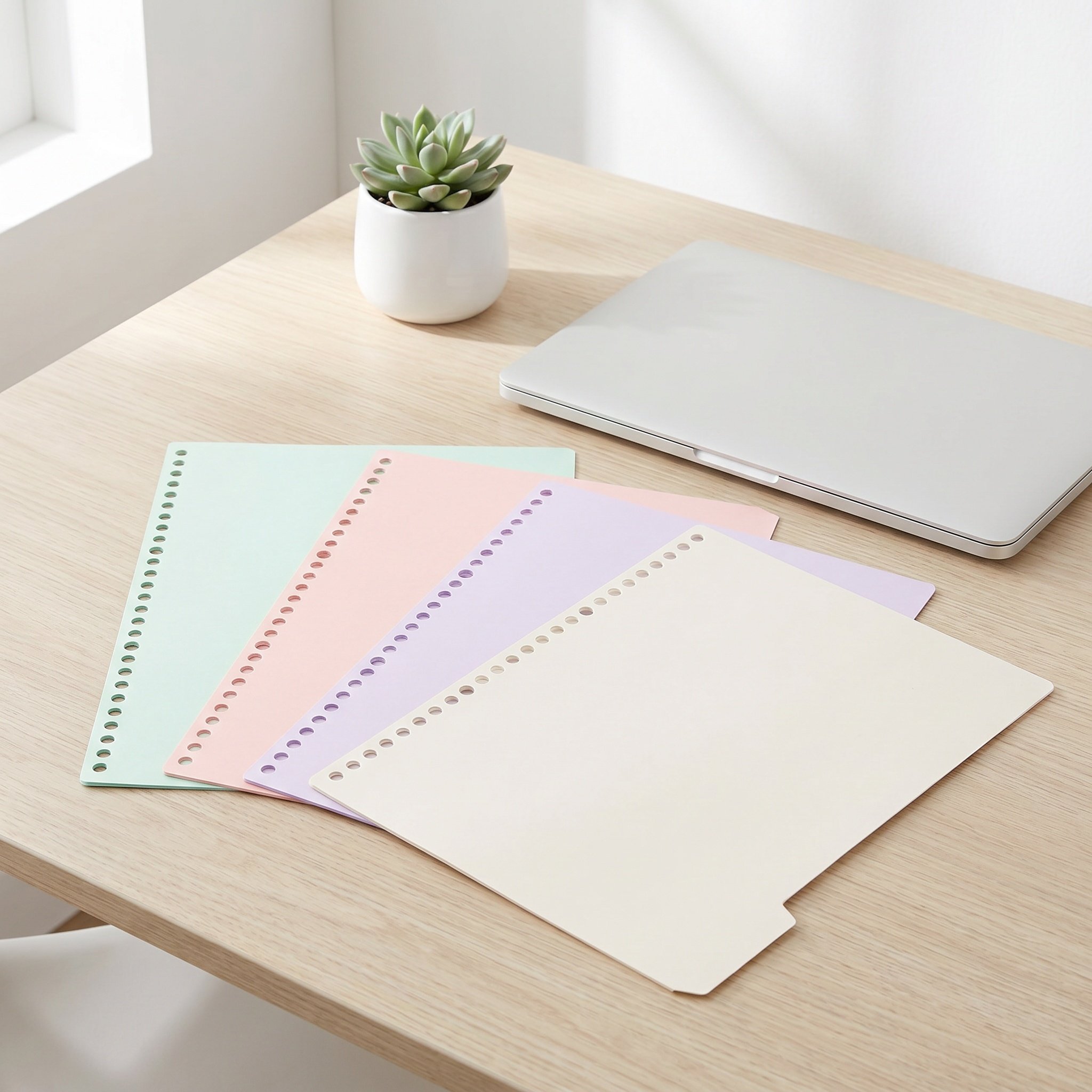 Index Tab Divider - 15 комплектов пластиковых разделителей с записываемыми