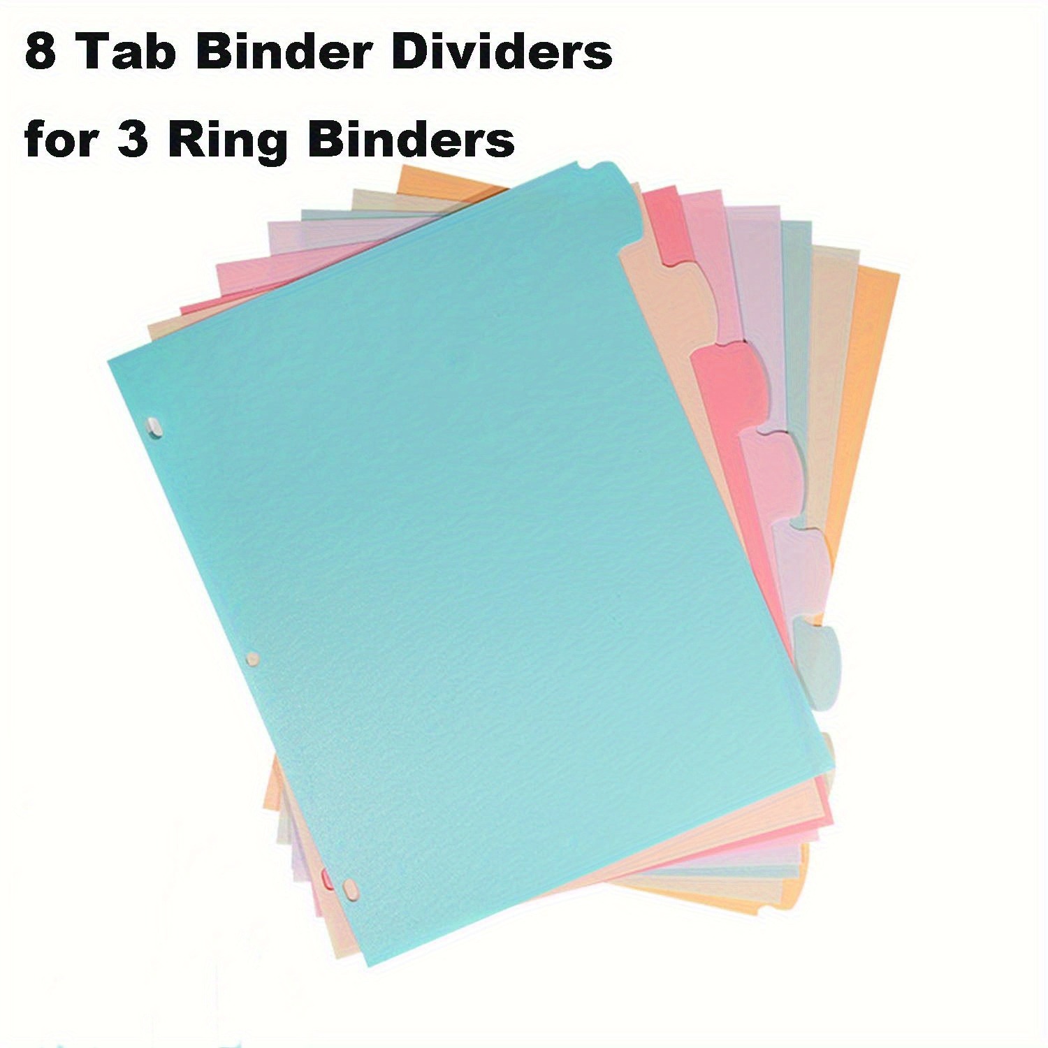 Index Tab Divider - 8 разделителей для папок на 3