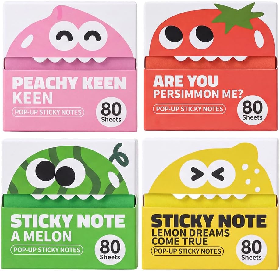 Memo Pad Sticky - Прозрачные выдвижные блестящие стикеры-заметки в виде