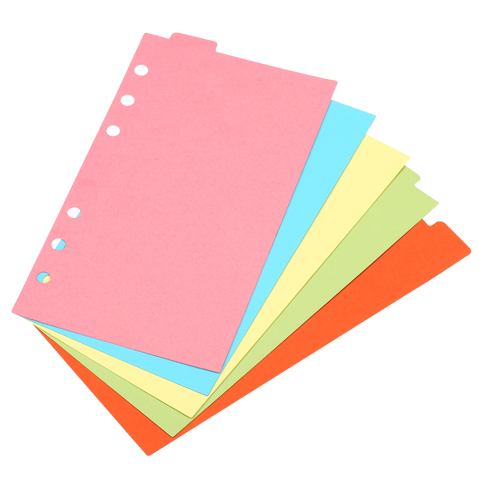 Index Tab Divider - Индексные разделители A6, 4 набора, 5