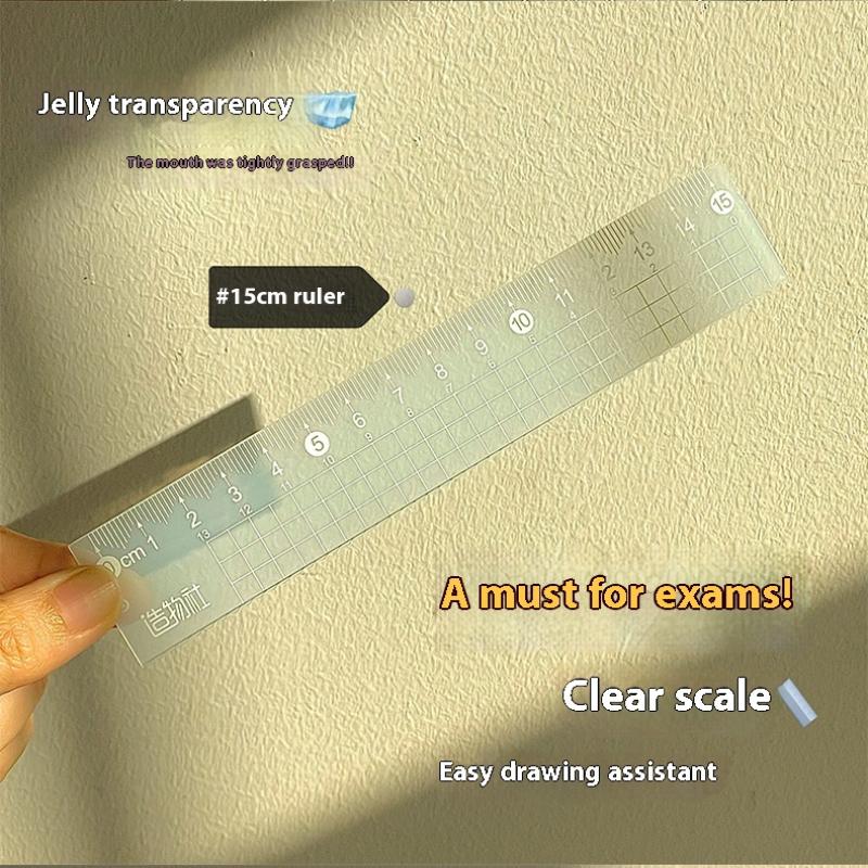 4 шт./компл., 15 см, набор жел – обзор и цена Ruler Set Transparent