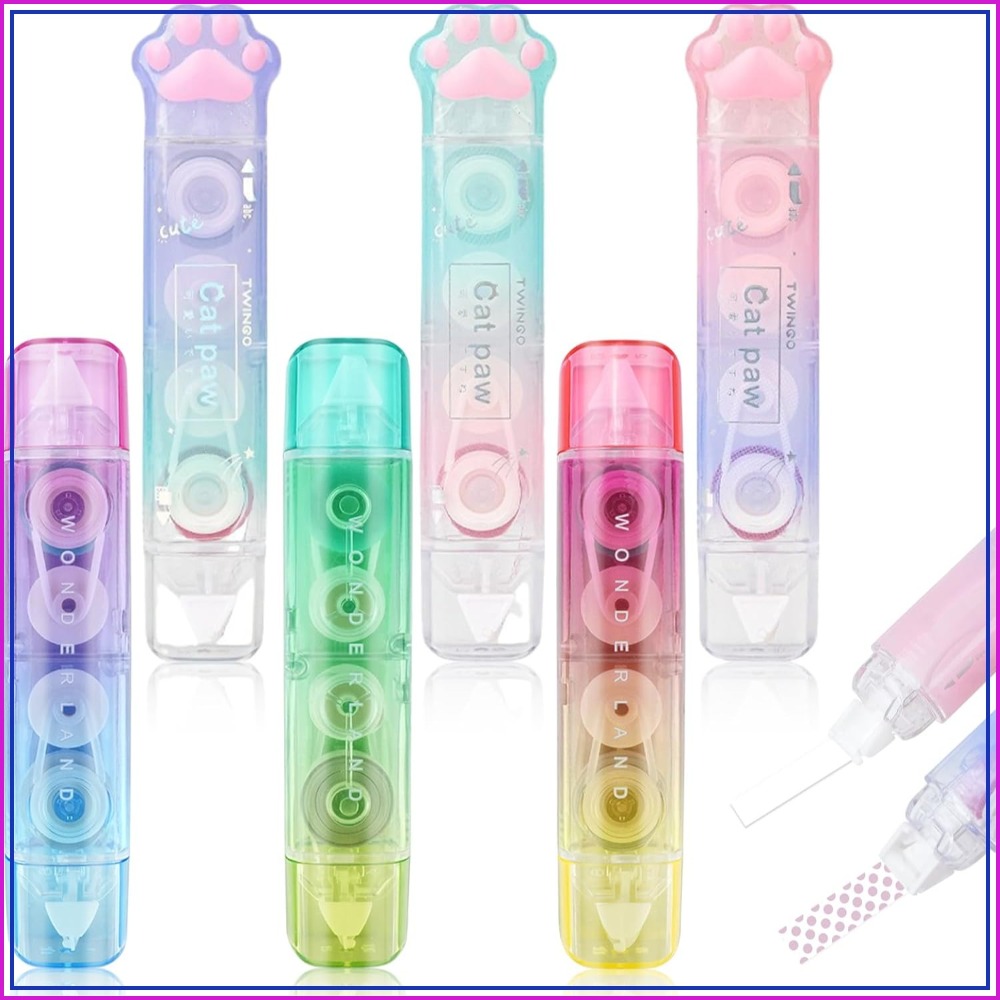 Набор из 6 корректирующих лент – обзор и цена Correction Tape Roller