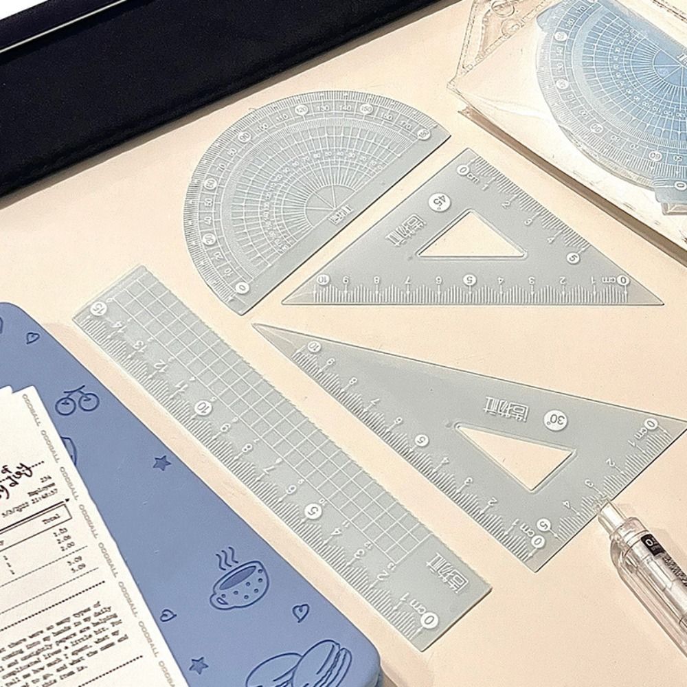 4 шт./компл., многофункциональ – обзор и цена Ruler Set Transparent