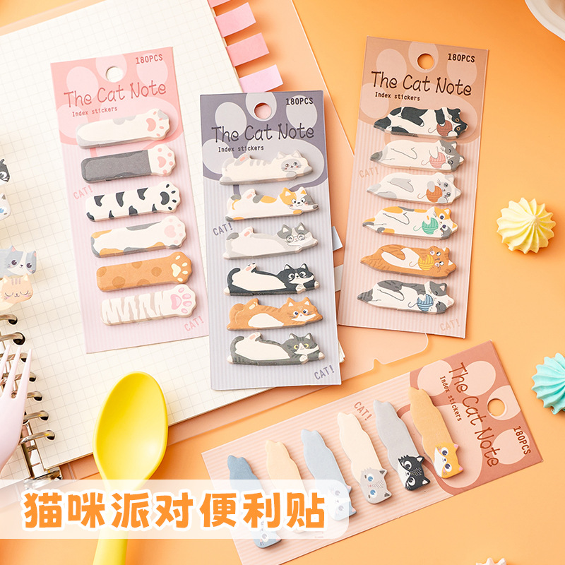 40 упаковок Kawaii Cat блокнот – обзор и цена Stationery Office Items List