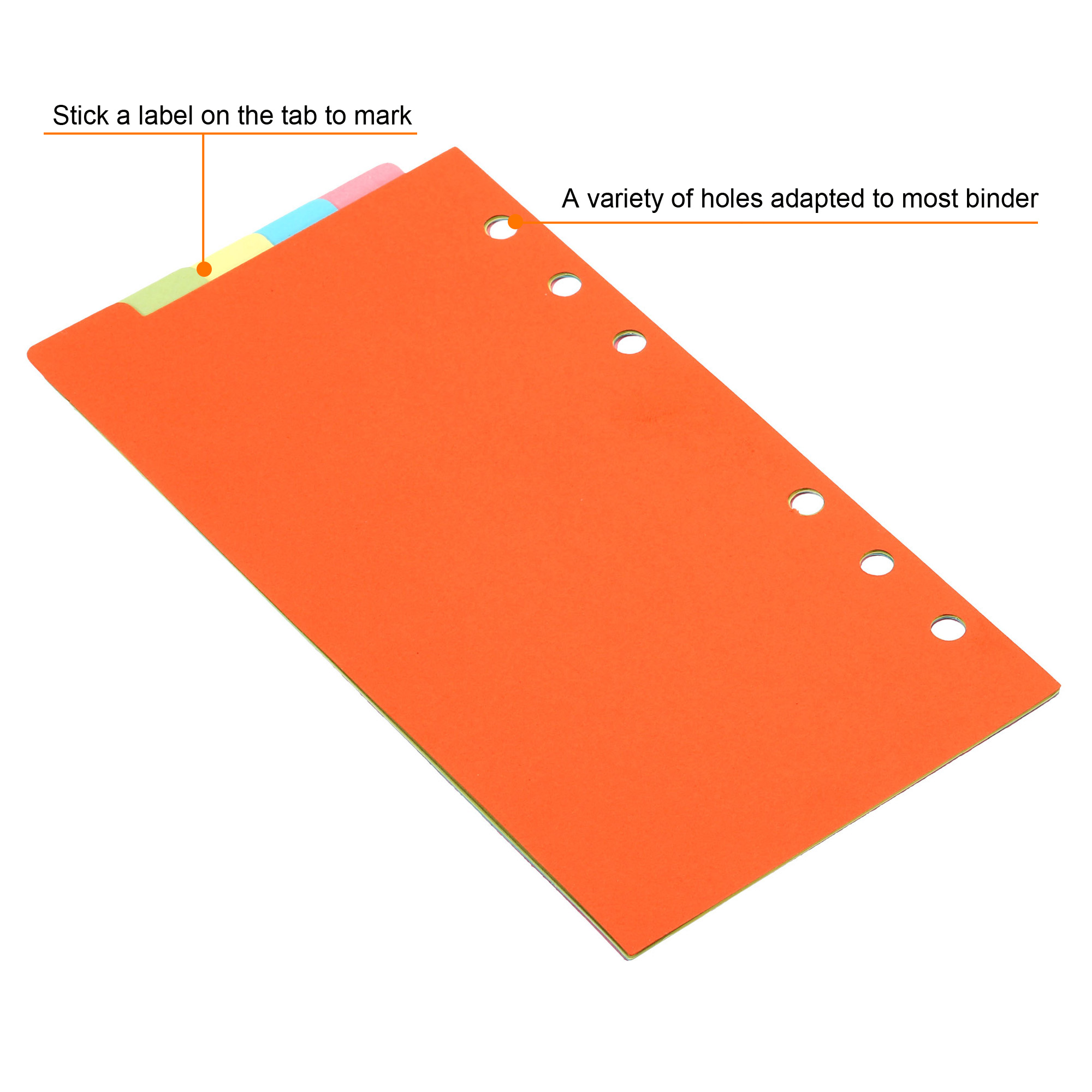 Индексные разделители A6, 4 на – обзор и цена Index Tab Divider